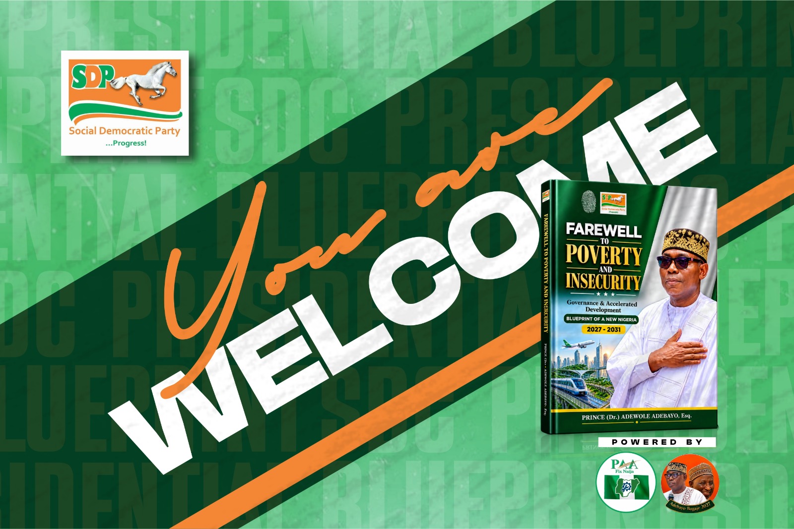 SDP UNVEILS ‘FAREWELL TO POVERTY AND INSECURITY’ AGENDA, CHALLENGES TINUBU TO DEBATE